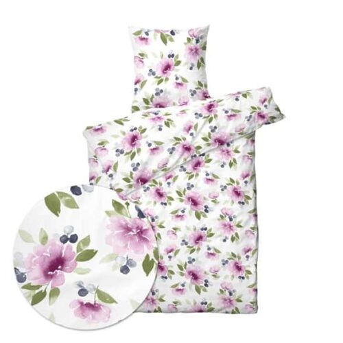 Sengesett 140×220/60×63 cm  – Ingrid- bomullssateng