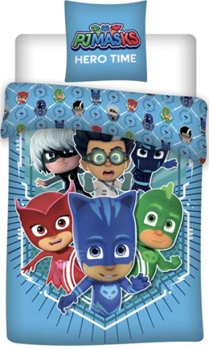 Sengetøy – 100×140 cm – Pyjamashelter – 2 i 1 design – 100% bomull