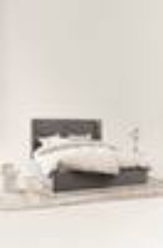 SKENE LYX sengeramme 160 cm Grå