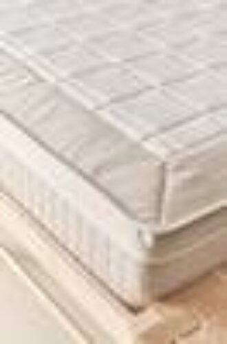 SONHO springfjærmadrass fast 180×200 cm Matt hvit hvit