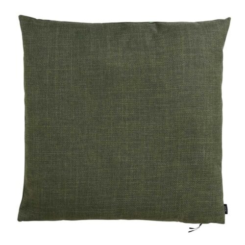 Struktur pyntepute 80×80 cm – Balder – Mørk grønn