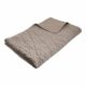 Velour sengeteppe 150×260 cm – Sif – Taupe