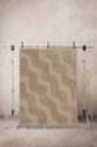 WAWING bomullsteppe Beige